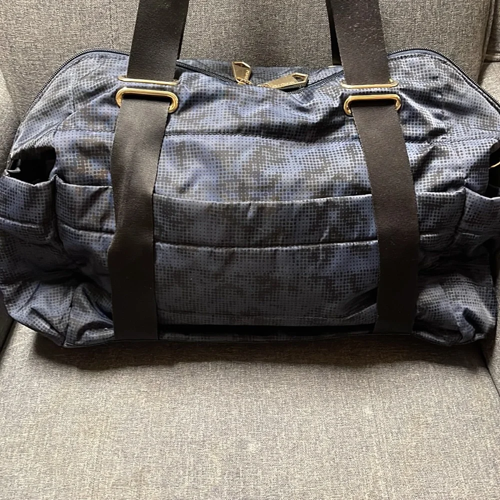 Storksak Sandy Diaper Bag in Blue